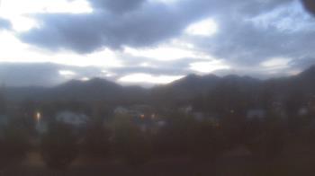Weather camera view of Blue Peak HS.