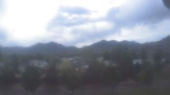 Weather camera view of Blue Peak HS.