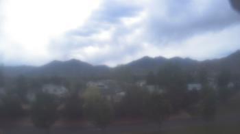 Weather camera view of Blue Peak HS.