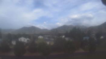 Weather camera view of Blue Peak HS.