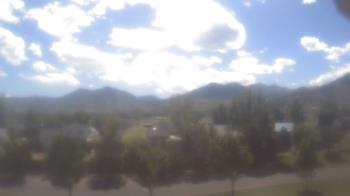 Weather camera view of Blue Peak HS.
