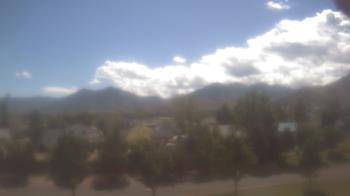 Weather camera view of Blue Peak HS.
