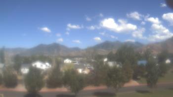Weather camera view of Blue Peak HS.