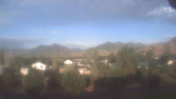 Weather camera view of Blue Peak HS.