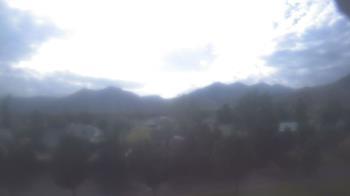 Weather camera view of Blue Peak HS.