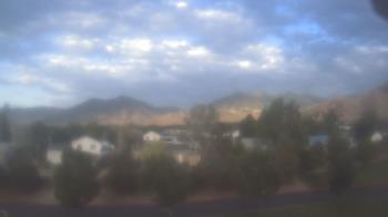 Weather camera view of Blue Peak HS.