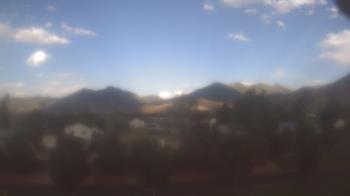 Weather camera view of Blue Peak HS.