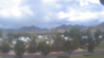Weather camera view of Blue Peak HS.