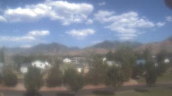 Weather camera view of Blue Peak HS.