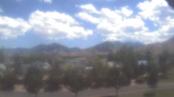Weather camera view of Blue Peak HS.
