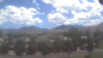 Weather camera view of Blue Peak HS.