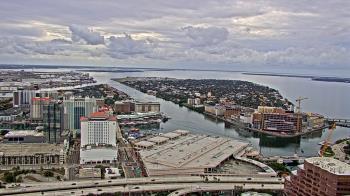 Weather camera view of One Tampa City Center.