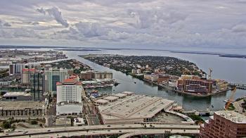 Weather camera view of One Tampa City Center.
