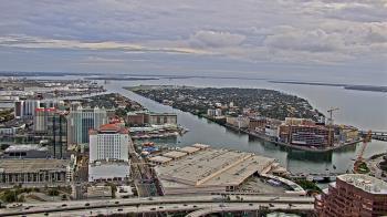 Weather camera view of One Tampa City Center.