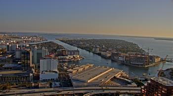 Weather camera view of One Tampa City Center.