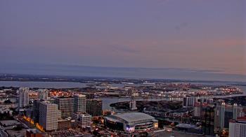 Weather camera view of One Tampa City Center.