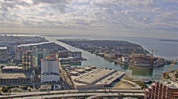 Weather camera view of One Tampa City Center.