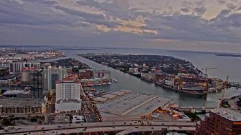 Weather camera view of One Tampa City Center.