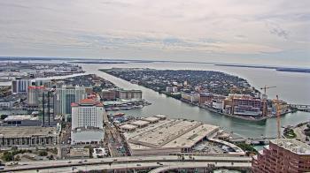 Weather camera view of One Tampa City Center.