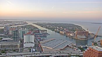 Weather camera view of One Tampa City Center.