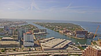 Weather camera view of One Tampa City Center.