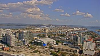 Weather camera view of One Tampa City Center.