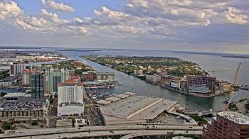 Weather camera view of One Tampa City Center.