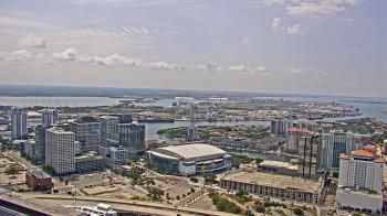 Weather camera view of One Tampa City Center.