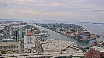 Weather camera view of One Tampa City Center.