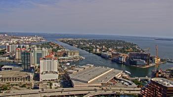 Weather camera view of One Tampa City Center.