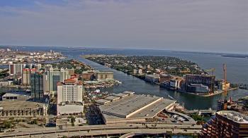 Weather camera view of One Tampa City Center.