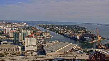 Weather camera view of One Tampa City Center.