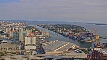 Weather camera view of One Tampa City Center.