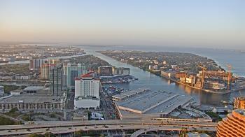 Weather camera view of One Tampa City Center.