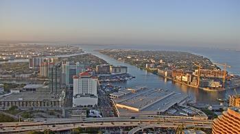 Weather camera view of One Tampa City Center.
