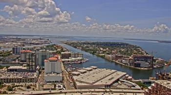 Weather camera view of One Tampa City Center.