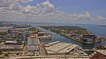 Weather camera view of One Tampa City Center.