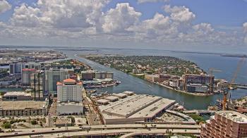Weather camera view of One Tampa City Center.