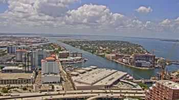 Weather camera view of One Tampa City Center.