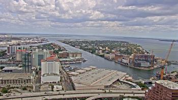 Weather camera view of One Tampa City Center.