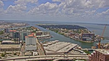 Weather camera view of One Tampa City Center.