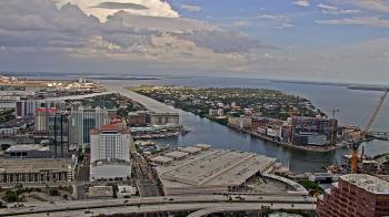 Weather camera view of One Tampa City Center.