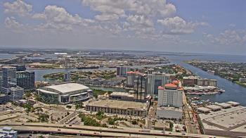 Weather camera view of One Tampa City Center.