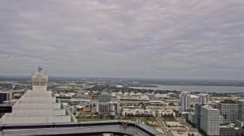 Weather camera view of One Tampa City Center.