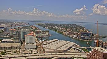 Weather camera view of One Tampa City Center.
