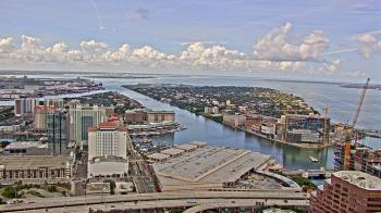 Weather camera view of One Tampa City Center.