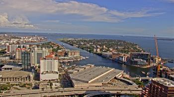 Weather camera view of One Tampa City Center.