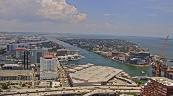 Weather camera view of One Tampa City Center.