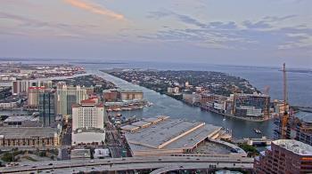 Weather camera view of One Tampa City Center.