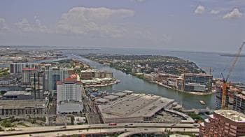 Weather camera view of One Tampa City Center.